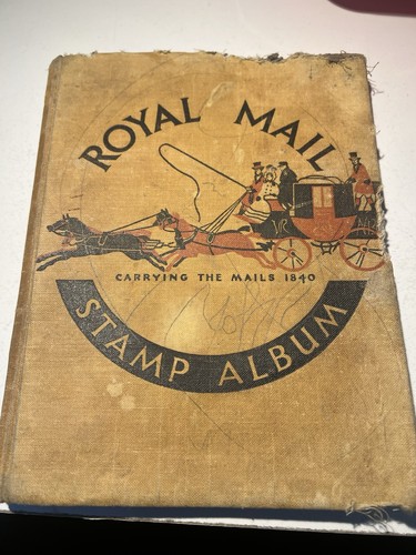 Royal mail stamps album with - royal,