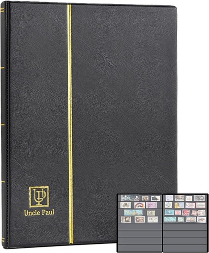 160 pocket leatherette stamp - 160-pocket,