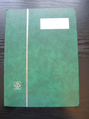 Stock book with stamps from