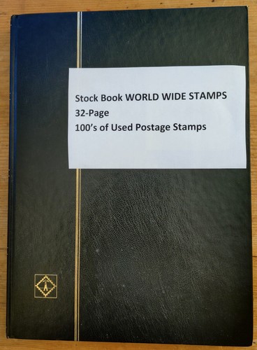 Stock book with 100 - book, of
