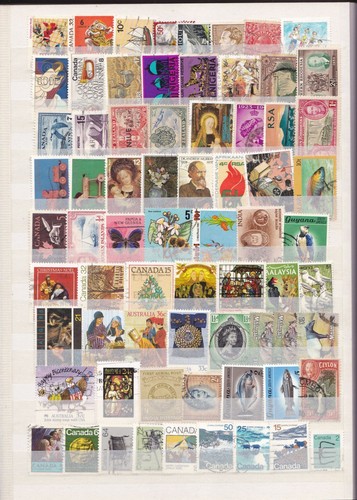 Stock book 100s - 100s, stamps