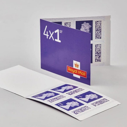 Book 1st class stamps - x,