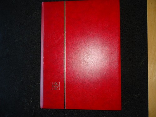 Stamp stock book containing