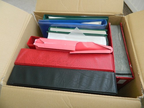 Box albums stockbooks - of, albums/stockbooks