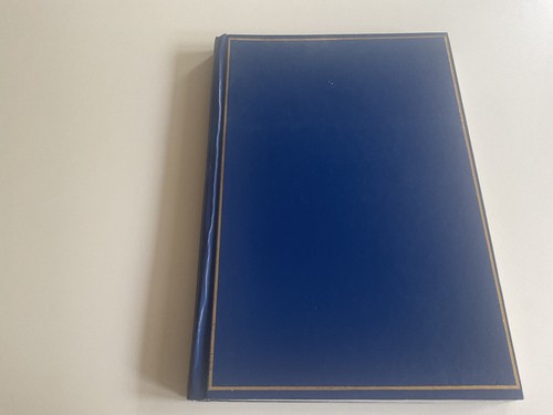 Stockbook with blue cover - with, 8