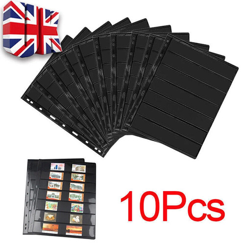 Stamp album stock pages - stock,