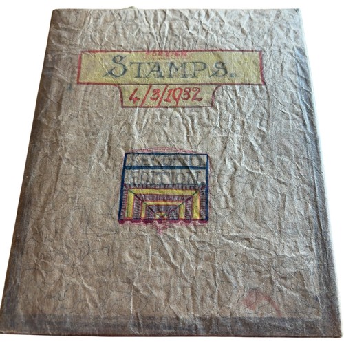 The marvel stamp album - album, f