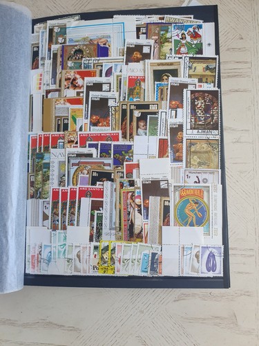 Stamps worldwide rammed - stamps,