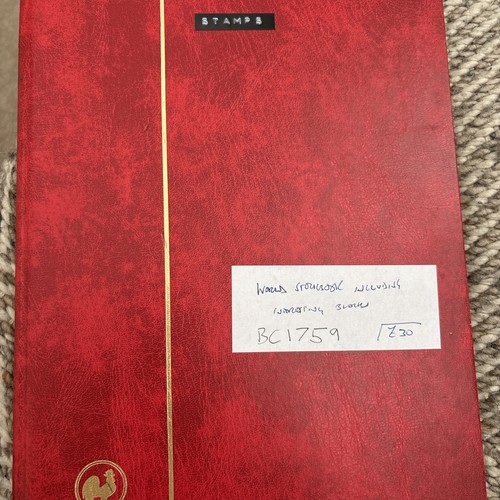 World stockbook incl - stockbook,