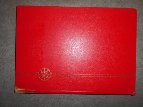 Red stockbook with - red, 16/32